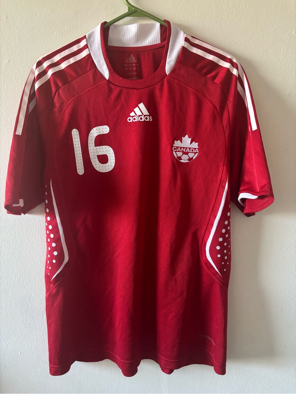 Authentic canada 08 home jersey